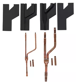 KHRQ22-M20TA8 TCA-DAIKIN raccordamento Refnet